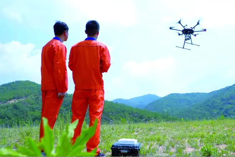 宁强无人机倾斜摄影巡检拍摄